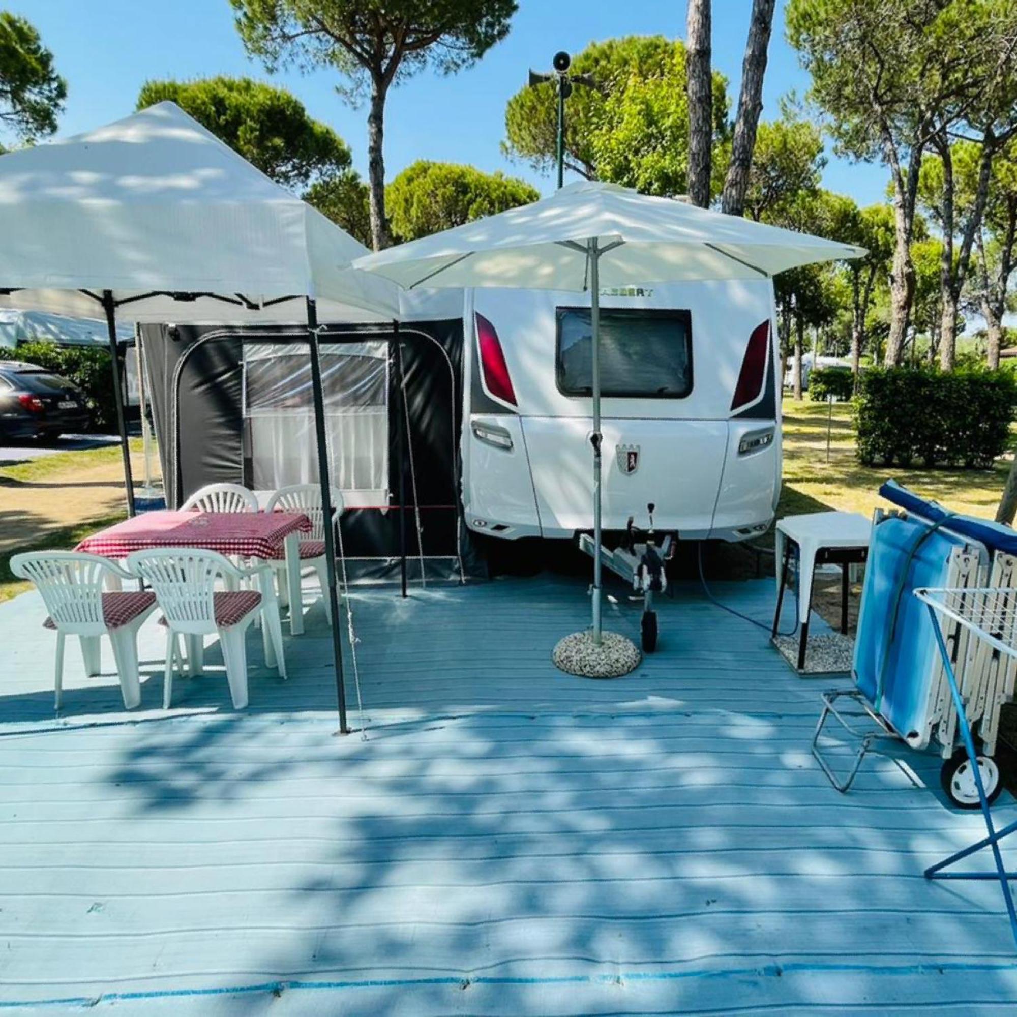 Wmc Buschmann Camping-In-Venedig Wohnwagenvermietung At Union Lido Cavallino Exterior photo