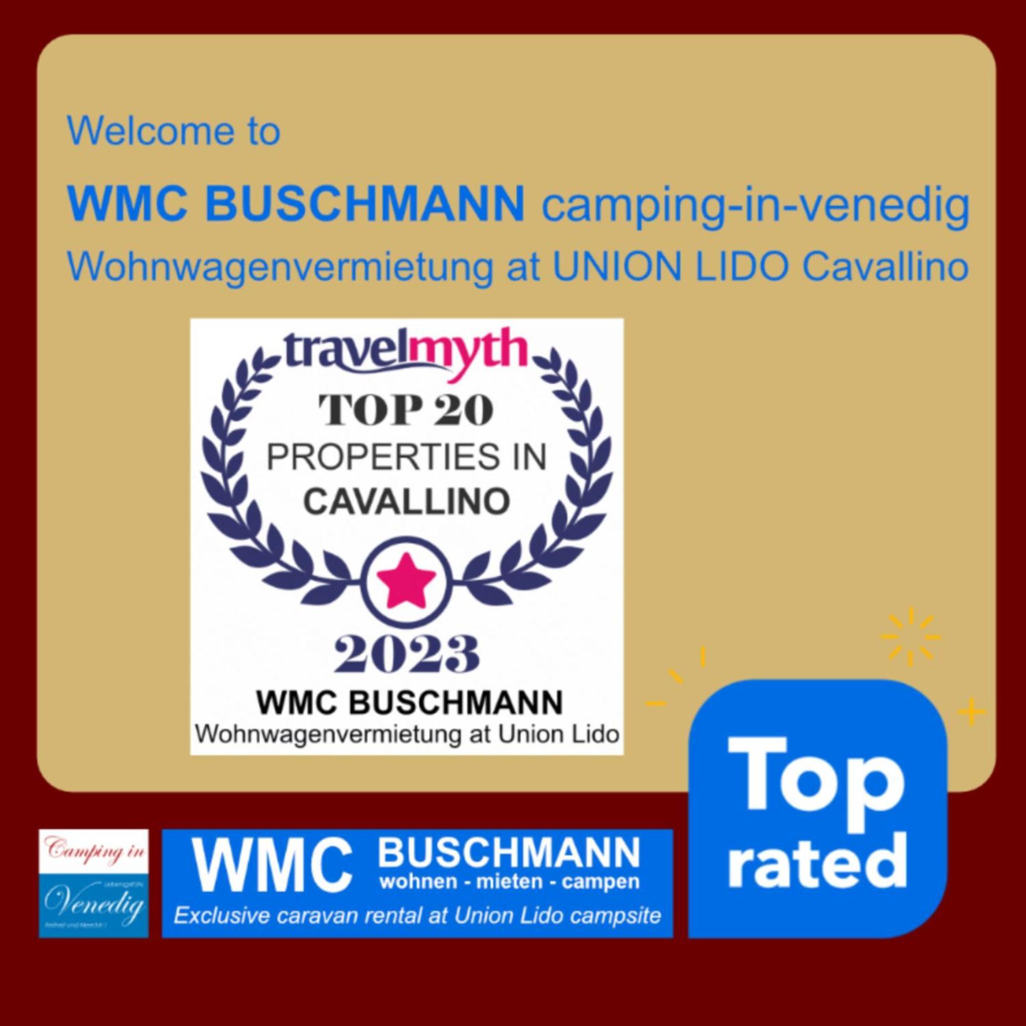 Wmc Buschmann Camping-In-Venedig Wohnwagenvermietung At Union Lido Cavallino Exterior photo